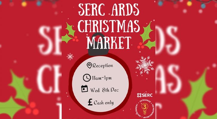 Christmas Market - Newtownards Campus, Wednesday 8 December